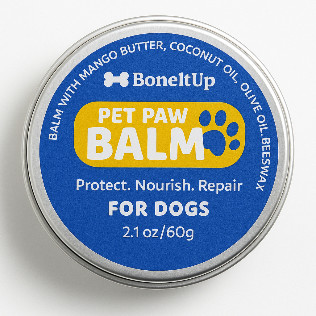 All-Natural Pet Paw Balm for Dogs – Paw Wax Soother with Mango Butter, Coconut Oil & Beeswax – 2.1 oz
