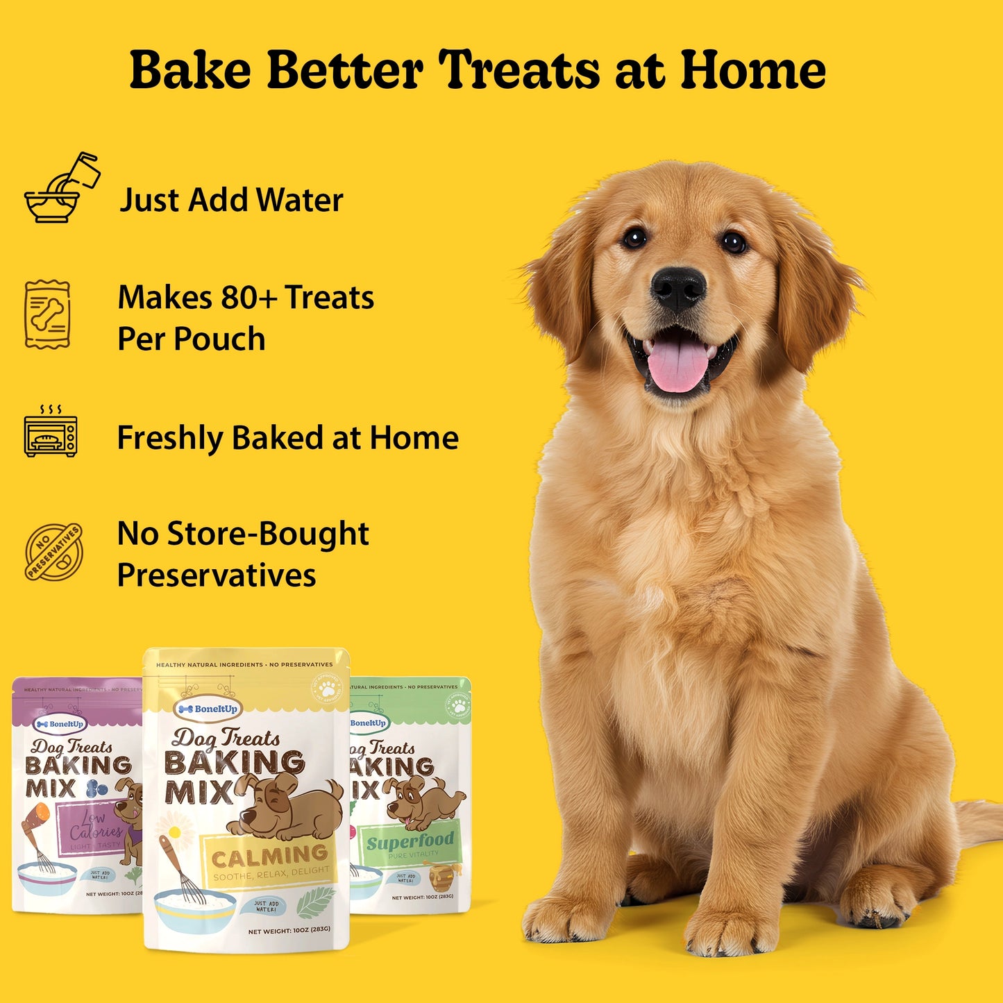 Dog Kit + Baking Mix (3 Pack)